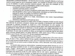 Metode interactive la ora de romana