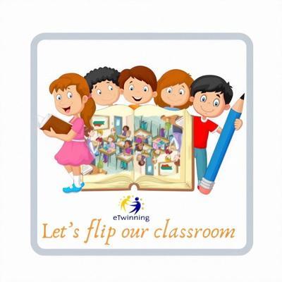 Let's Flip Our Classroom Etwinning Project Logo